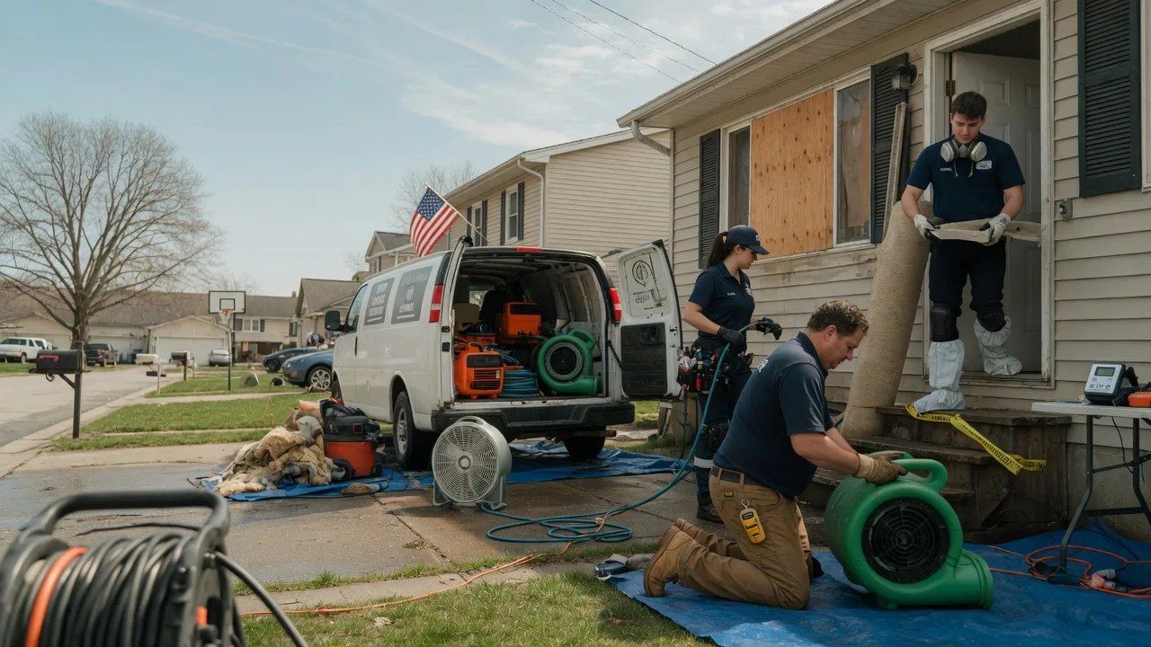 Water Damage Restoration in Vesper, WI near me